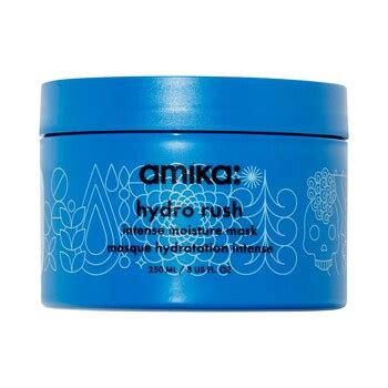 Hydro Rush Intense Moisture Hair Mask with Hyaluronic Acid - amika ...