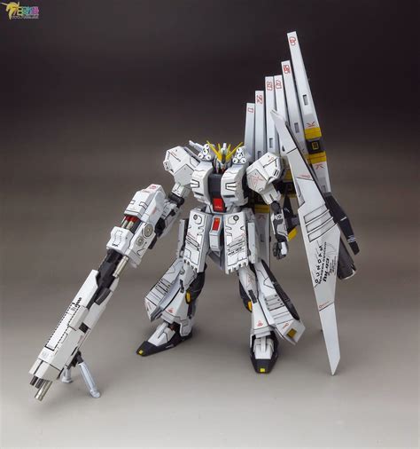 Gundam Family: MC 1/144 Full Armor Nu Gundam Painted Build