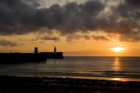 Sunset at Whitehaven Harbour