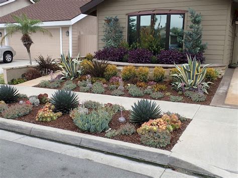 Simple and beautiful front yard landscaping ideas on a budget (45) - HomEastern.com | Xeriscape ...