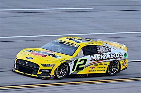 Ryan Blaney Wins by a Foot at Talladega