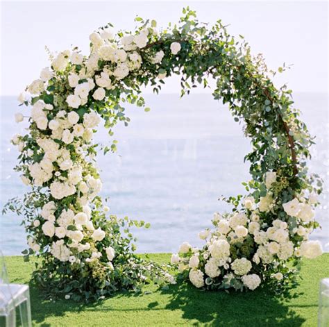 Lighter touch with both flowers and foliage but very similar concept to ceremony backdrop. Add ...