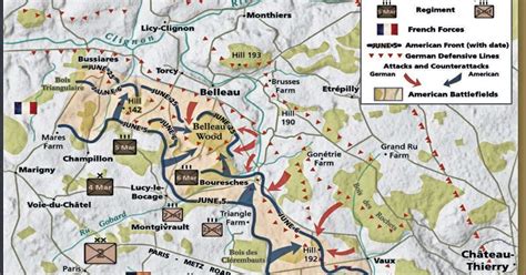 Roads to the Great War: Map Series #20: The Fight for Belleau Wood