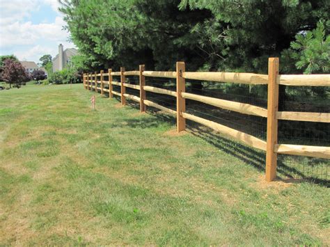 3 Rail Post & Rail | Smucker Fencing