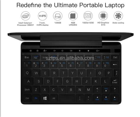 Mini Laptop 8 Inch Ips Screen Intel Core Processor Win 10 Os 8gb 128gb ...