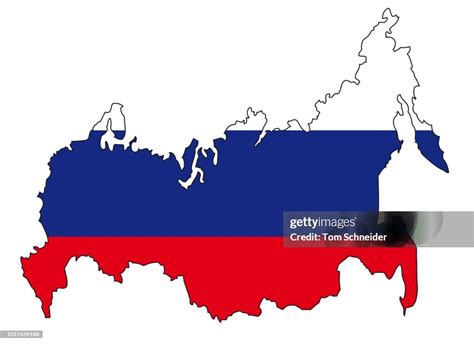 Russia Flag Outline High-Res Vector Graphic - Getty Images