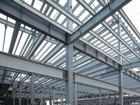 Prefab Industrial Steel Buildings Components Fabrication , Commercial Steel Buildings