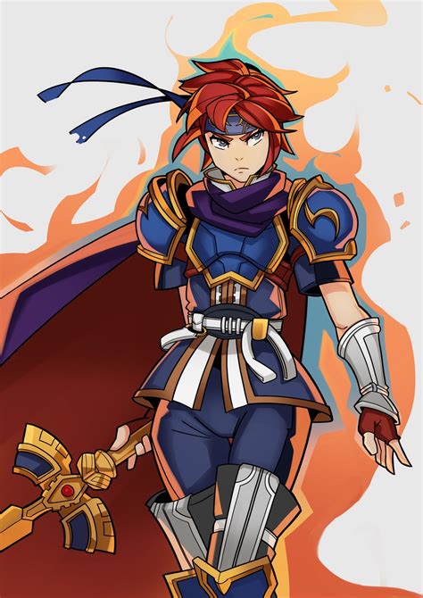 Fire Emblem, Roy, Rule 63 by SplashBrush on DeviantArt