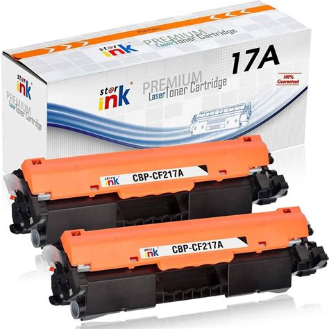 Star Ink Compatible Toner Cartridge Replacement for 17A, CF217A for ...