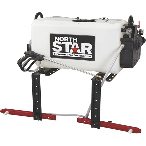 NorthStar ATV Broadcast and Spot Sprayer with 2-Nozzle Boom— 26-Gallon Capacity, 2.2 GPM, 12 ...