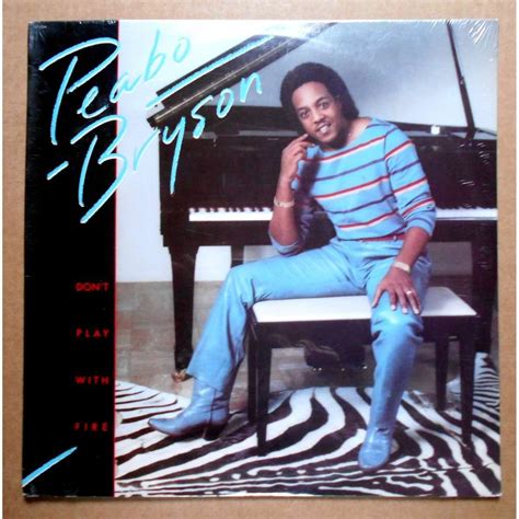 Don't play with fire by Peabo Bryson, LP with riskoo - Ref:119134075