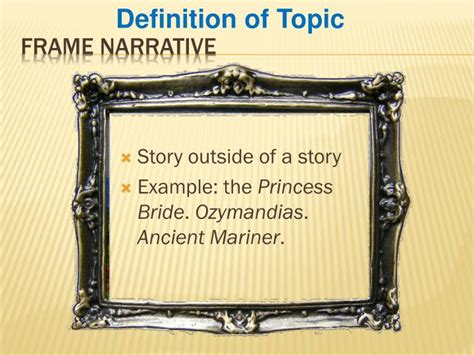 PPT - Frame Narrative in Frankenstein PowerPoint Presentation - ID:2694147