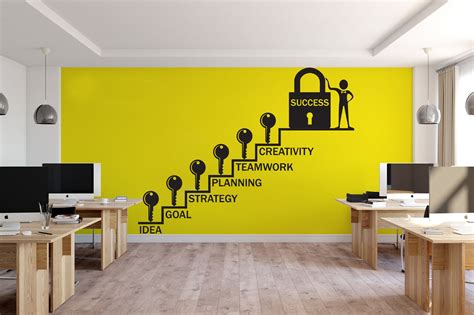 Office Decor Office Quotes Office Stickers Think Office Wall - Etsy UK