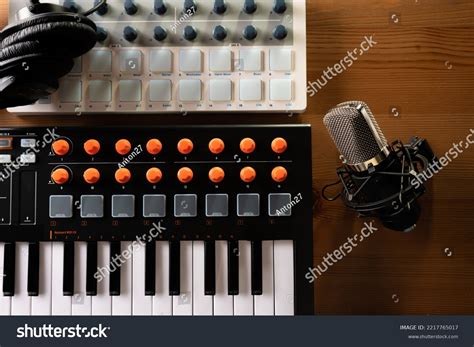 Professional Equipment Recording Studio Music Studio Stock Photo ...