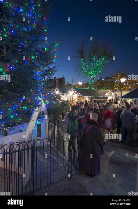 Salisbury christmas market night hi-res stock photography and images - Alamy