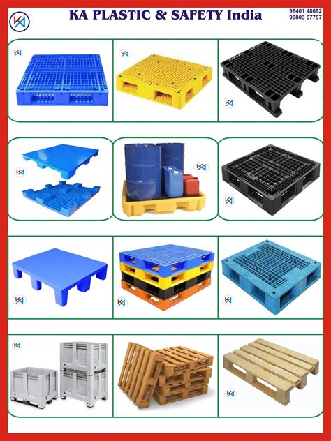 Reversible Plastic Pallets, For Material Handling, Capacity: Static Capacity : 10,000 Kg, Rs ...