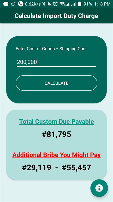 Nigeria Custom Import Duty Calculator Online - Business - Nigeria