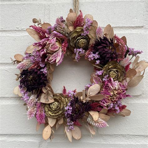 Dried Flower Wreaths – Thistles Studio