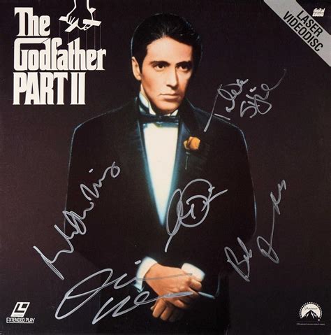 The Godfather Part II cast signed soundtrack | EstateSales.org