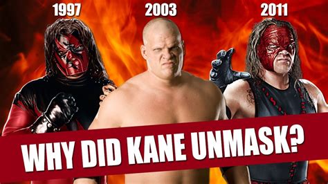 Here's Why Kane Unmasked in 2003 - YouTube