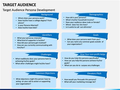 Target Audience Template