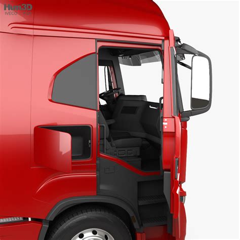 Iveco S-Way Tractor Truck with HQ interior 2022 3D model - Download ...