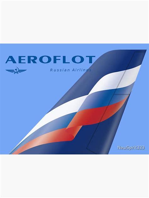 "Aeroflot Logo" Poster for Sale by NewSpirit333 | Redbubble