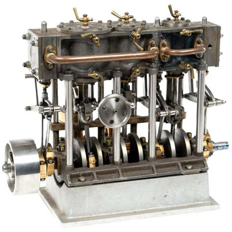 Live Steam Model of a Triple-Expansion Steam Engine at 1stDibs | triple ...