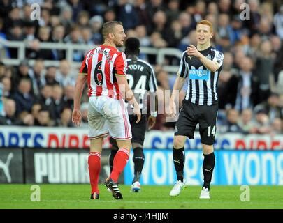 JACK COLBACK NEWCASTLE UNITED FC ST JAMES PARK NEWCASTLE ENGLAND 17 August 2014 Stock Photo - Alamy