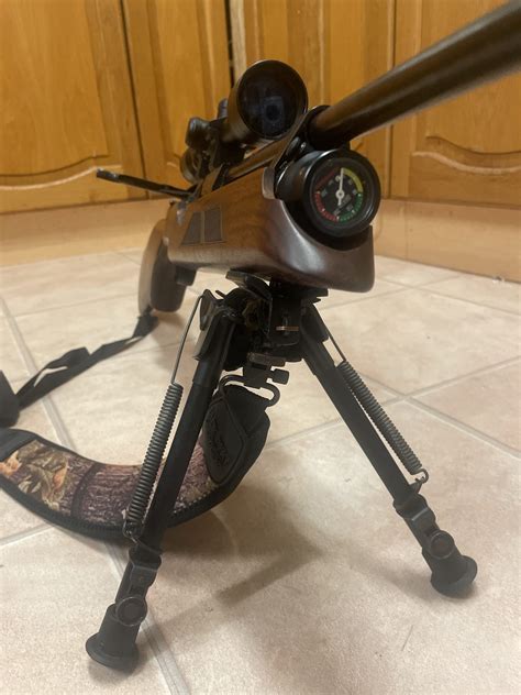 Weihrauch hw100 with hunting scope and Harris bipod (case included ...