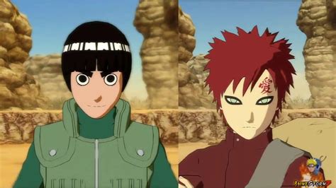 Rock Lee vs Gaara (Shippuden Version) : r/Naruto