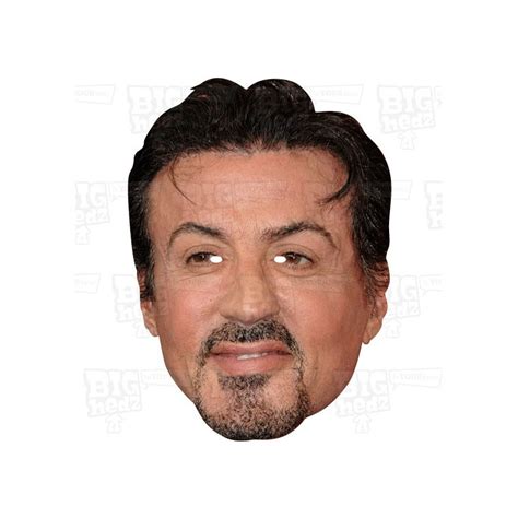 SYLVESTER STALLONE (aka Rocky / Rambo) : Celebrity Face Mask. Party.