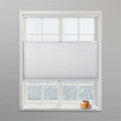 Arlo Blinds White Light Filtering Top Down Bottom Up Deluxe Cordless ...