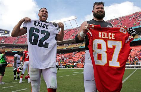 Eagles’ Jason Kelce and his brother, Chiefs’ Travis Kelce, find podcast success comes naturally ...