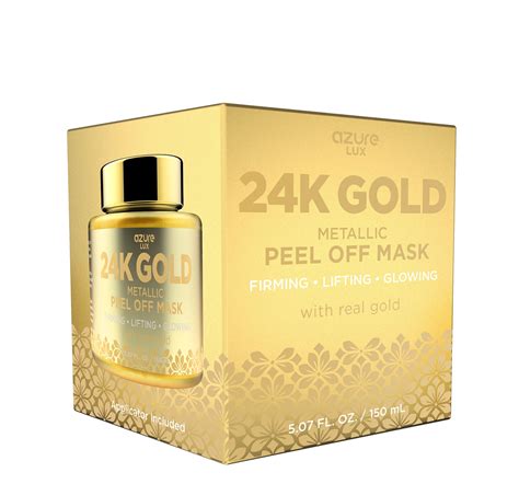 24k Gold Face Mask Peel Off - Exfoliating Peel Off Mask | Azure