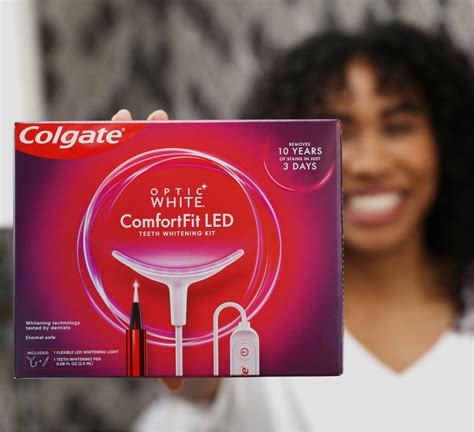 Optic White ComfortFit LED Teeth Whitening Kit - Colgate