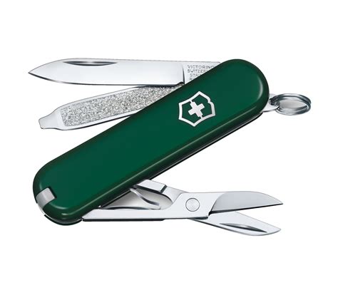 Victorinox Swiss Army Classic SD 7 Function 58 mm Green Pocket Knife 0.6223.4-033-X1 - Walmart ...