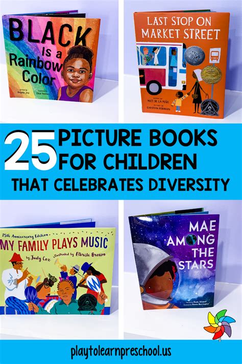 Picture books about diversity are a great way to teach preschool students to celebrate our ...