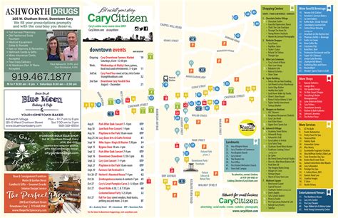 Downtown Map – CaryCitizen Archive