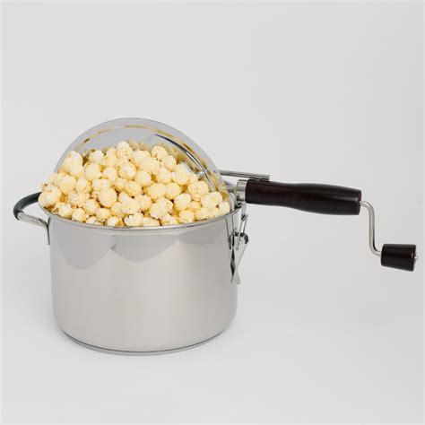 Stovetop Popcorn Popper - Heavy Duty for Mushroom Popcorn – Princeton ...