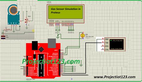 Gas Sensor Simulation in Proteus - projectiot123 Technology Information ...