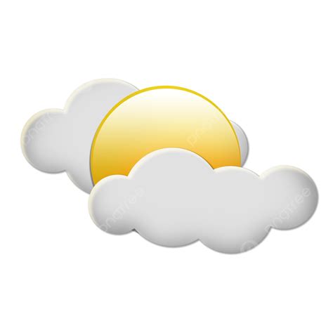 Weather Clouds White Transparent, Sun Cloud Icon Weather, Sun Cloud, Cloud, Weather PNG Image ...