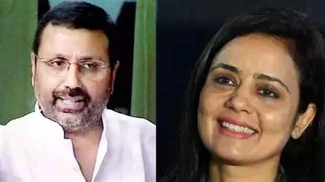 Mahua vs Nishikant: TMC's Mahua Moitra attacks BJP MP Nishikant Dubey ...