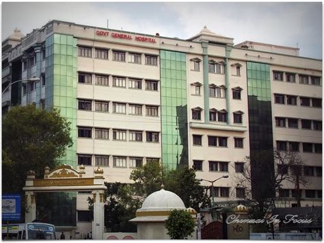 Government General Hospital | Rajiv Gandhi Government General Hospital And Madras Medical ...