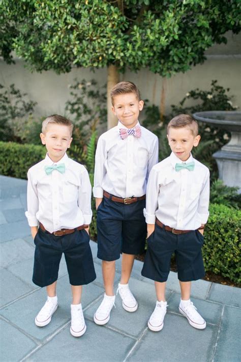 Modern nautical wedding | Beach wedding | 100 Layer Cake | Wedding outfit for boys, Kids wedding ...