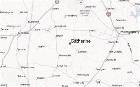 Catherine, Alabama Weather Forecast