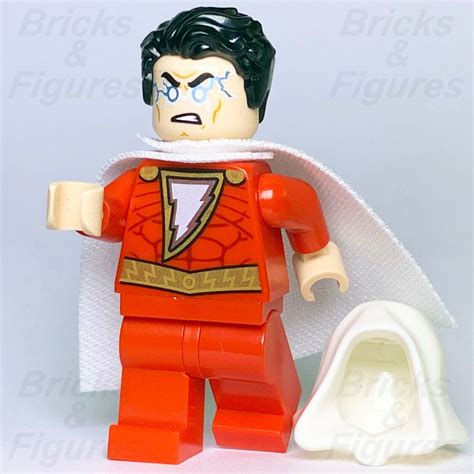 DC Super Heroes LEGO® Shazam with Hood Minifigure 30623 76120 Shazam! sh586 | eBay