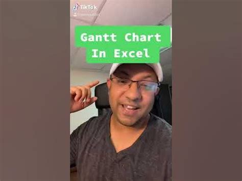 GANTT chart in Excel - YouTube