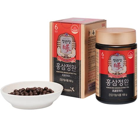 Korean Red Ginseng Extract Pill Set 168g X 1 ea, Cheong Kwan Jang World Best - KoreanToyShop