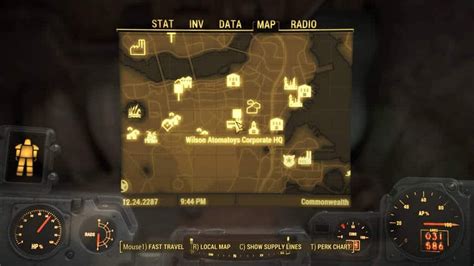 Fallout 4 Fusion Core Locations Map